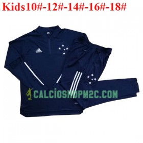 Cruzeiro Bambino Tute Felpe da Allenamento 2020/2021 M001